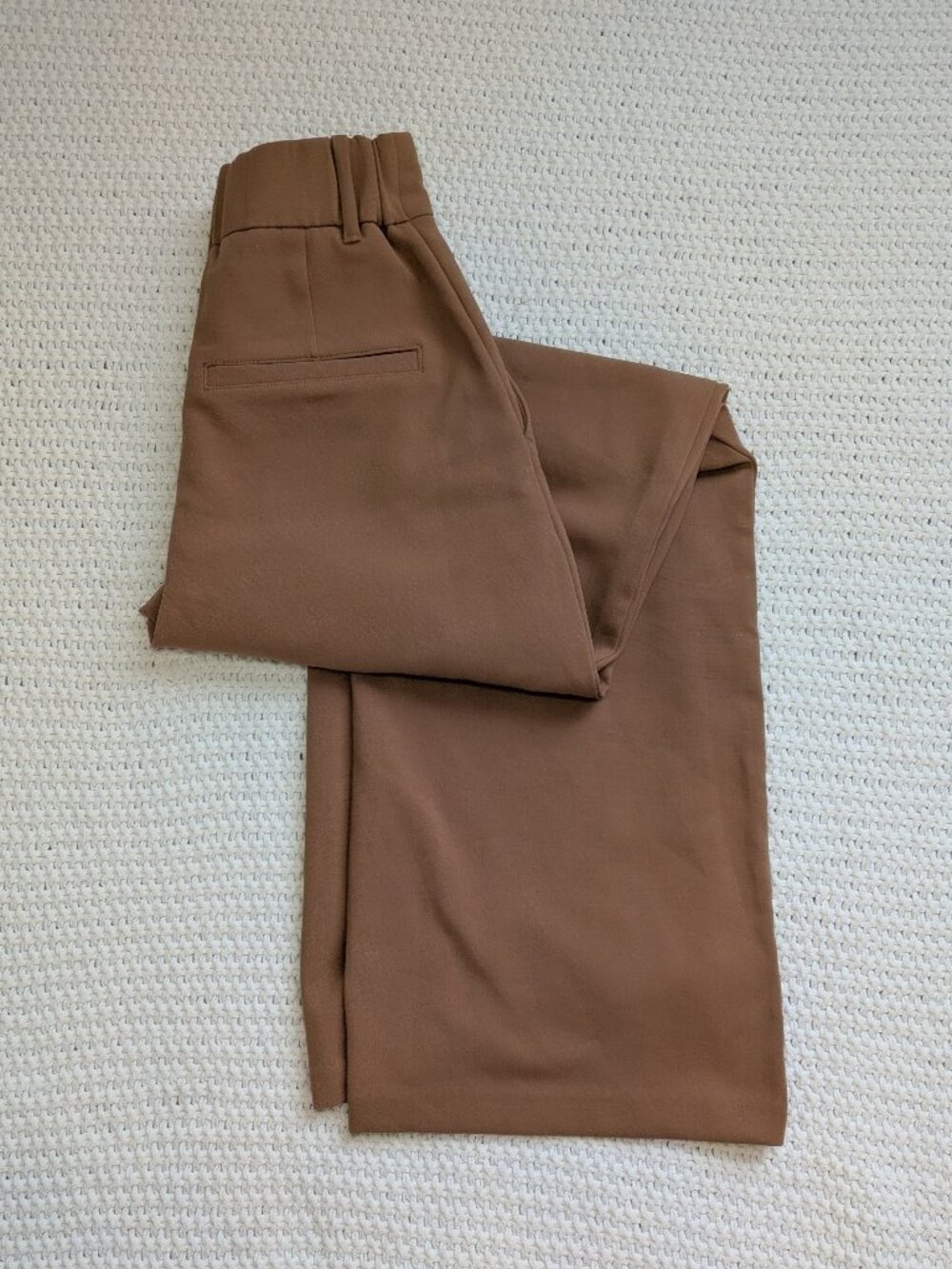 Abercrombie & Fitch Brown Tailored Trousers